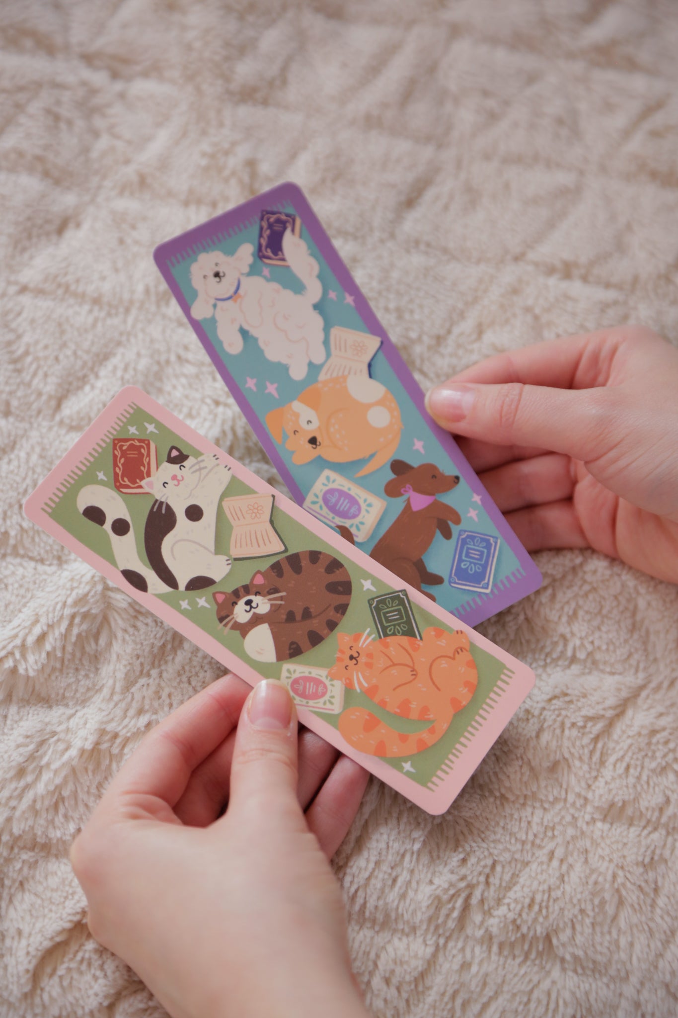 Cat-themed Bookmarks