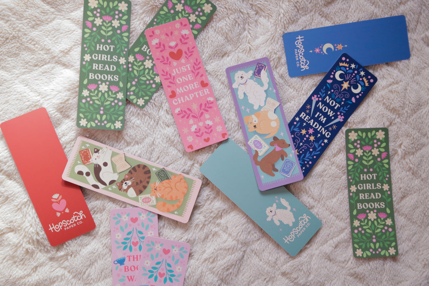 Cat-themed Bookmarks