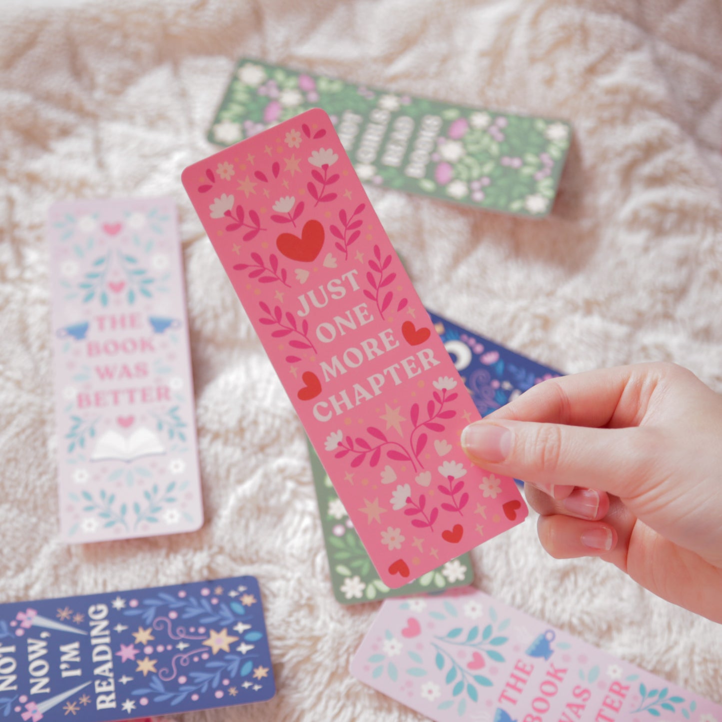 "Just One More Chapter" Bookmarks