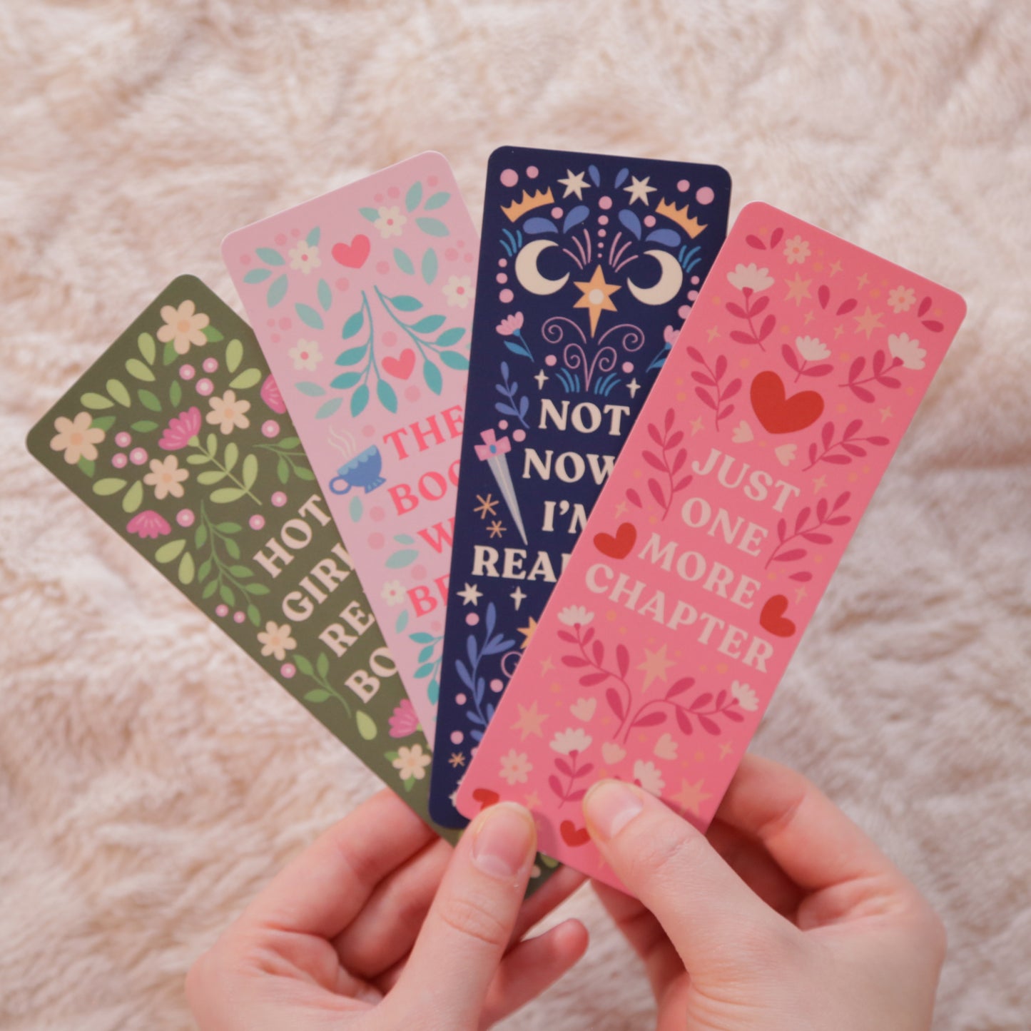 "Not Now, I'm Reading" Bookmarks