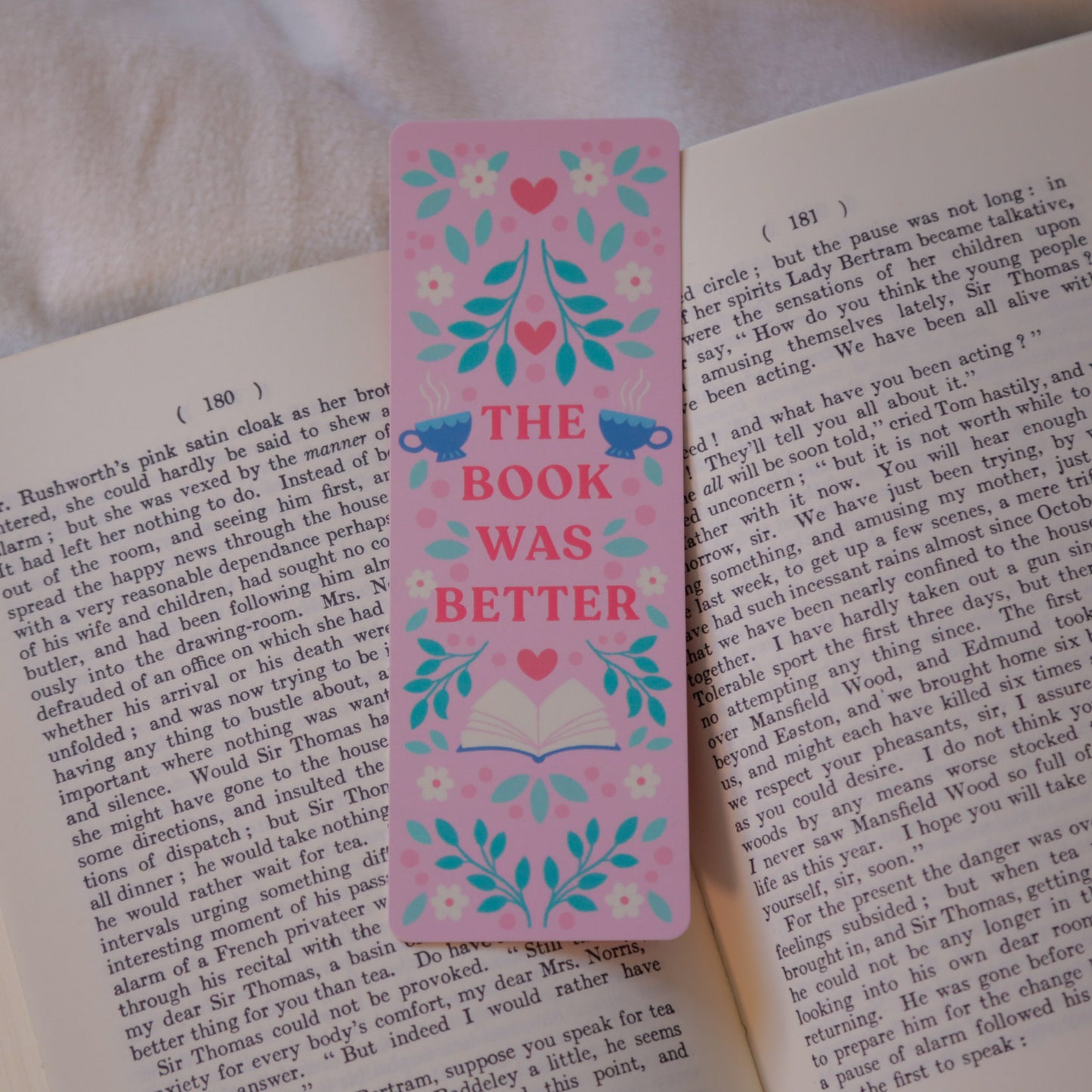 "The Book Was Better" Bookmarks