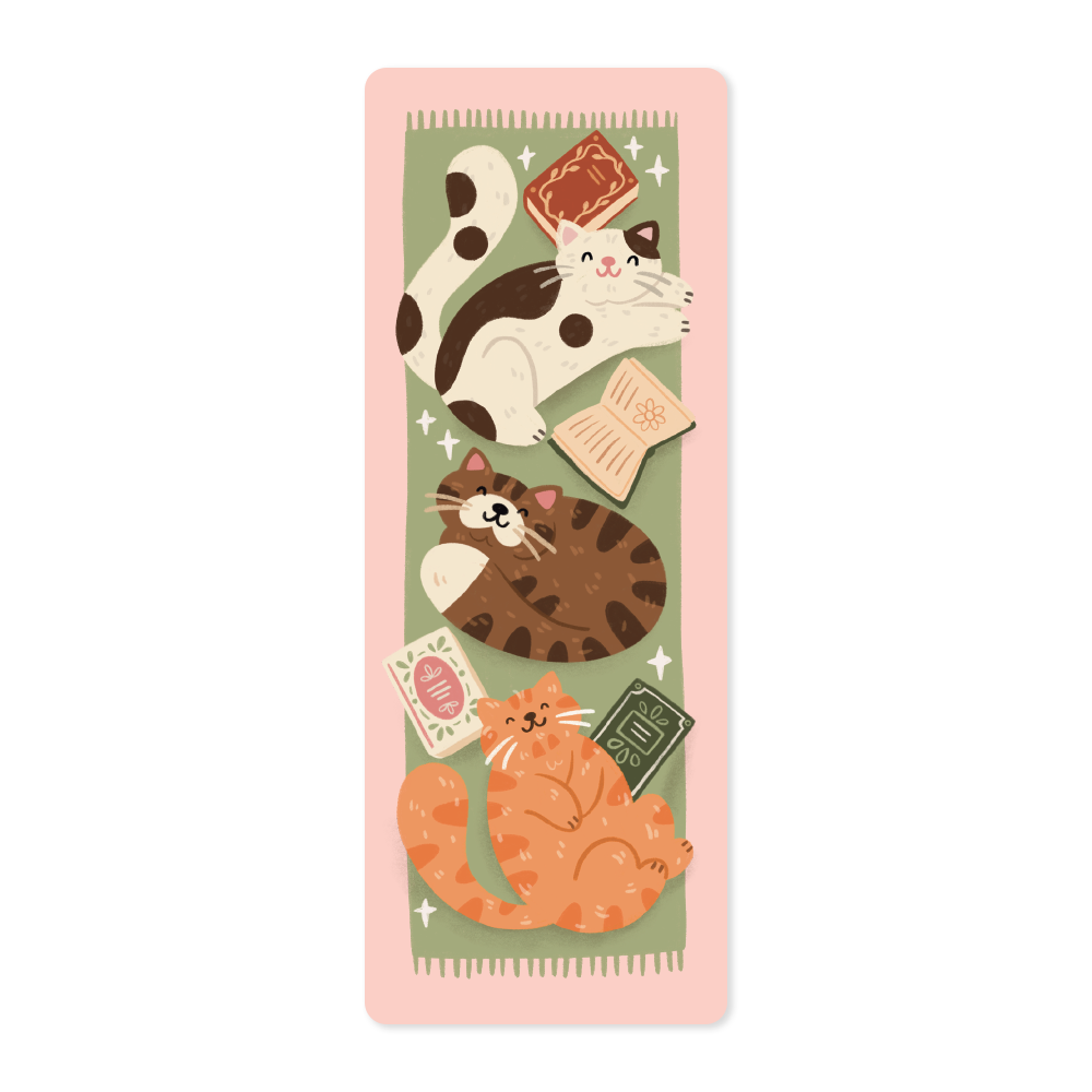 Cat-themed Bookmarks