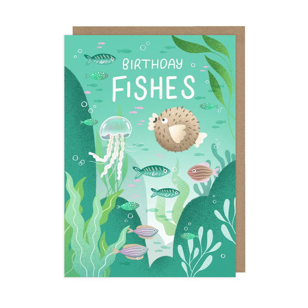 Birthday Fishes, Birthday Cards - HOP011