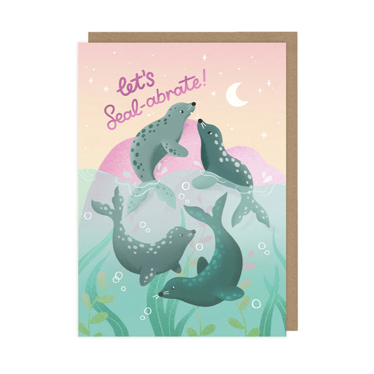 Seal-abrate, Birthday Cards - HOP012