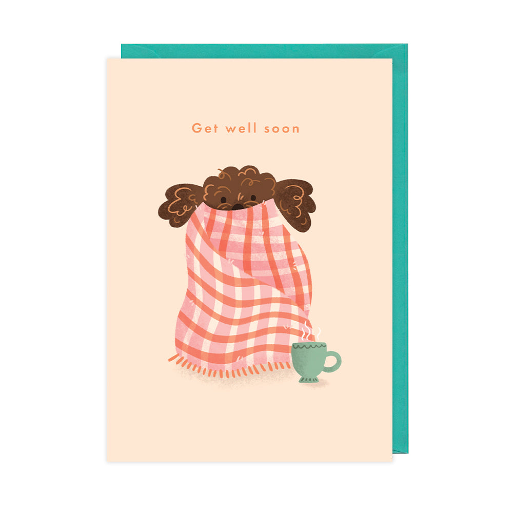 Puppy, Get Well Soon Cards - HOP020