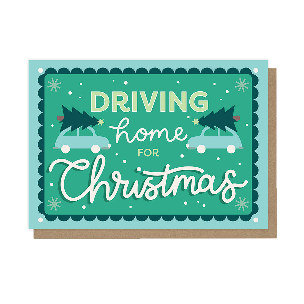 Driving Home For Christmas, Christmas Singles Cards - HOP065