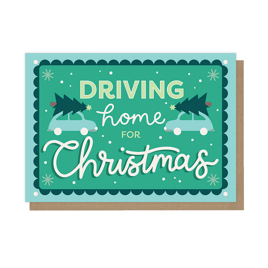 Driving Home For Christmas, Christmas Singles Cards - HOP065