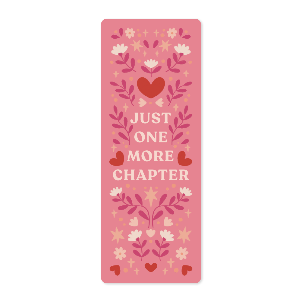 "Just One More Chapter" Bookmarks