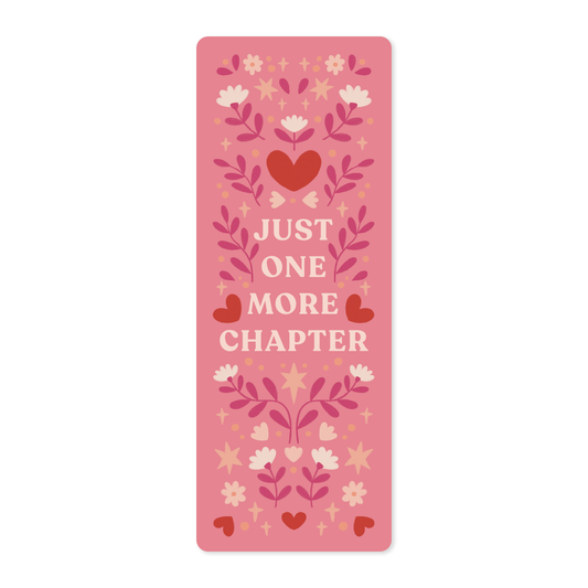 "Just One More Chapter" Bookmarks