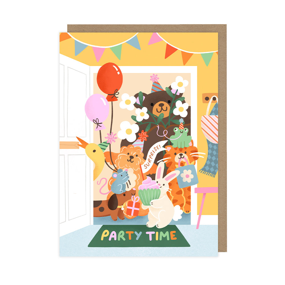 Party Guests, Birthday Cards - HOP001