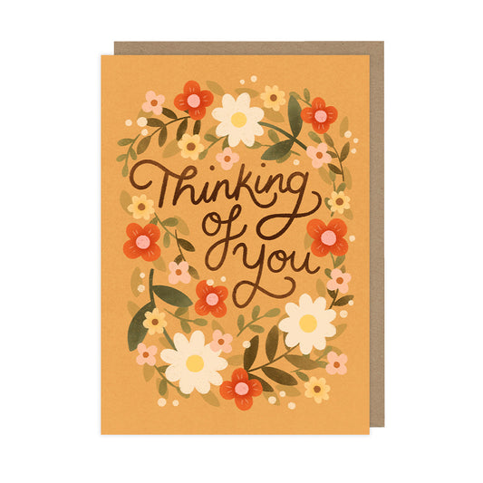 Floral Thinking Of You Cards - HOP026