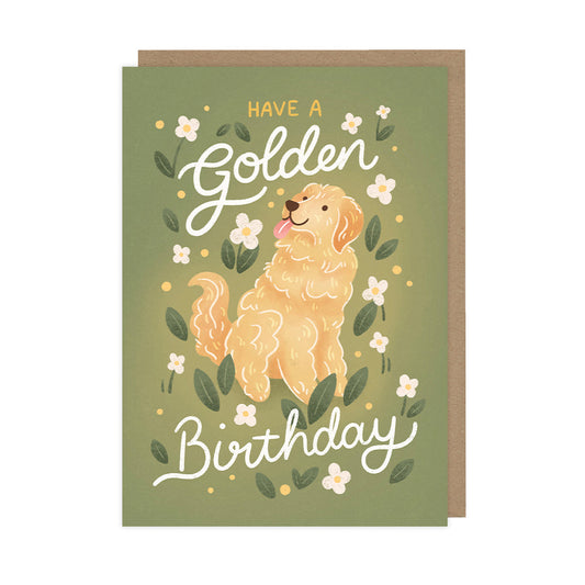 Golden Birthday, Birthday Cards - HOP028