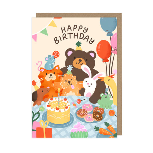 Dinner Party, Birthday Cards - HOP047