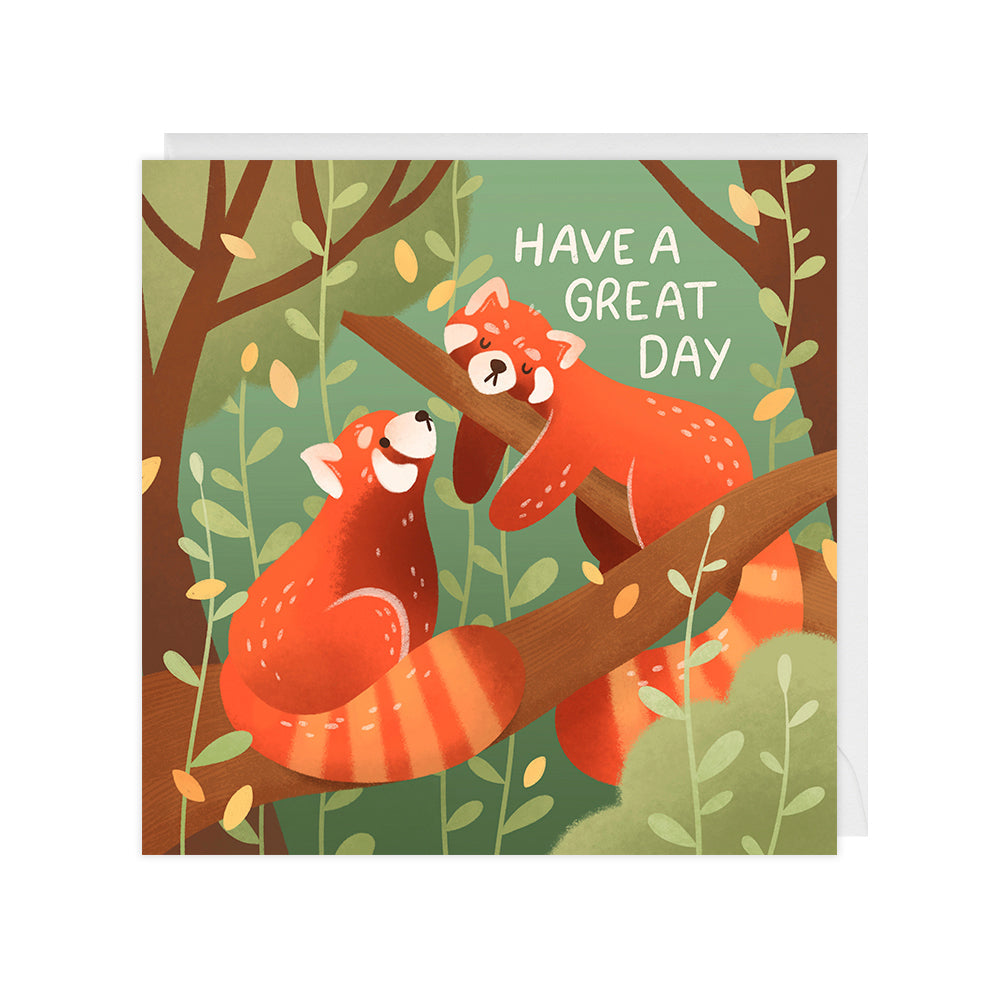 Great Day Pandas, Birthday Cards - HOP048